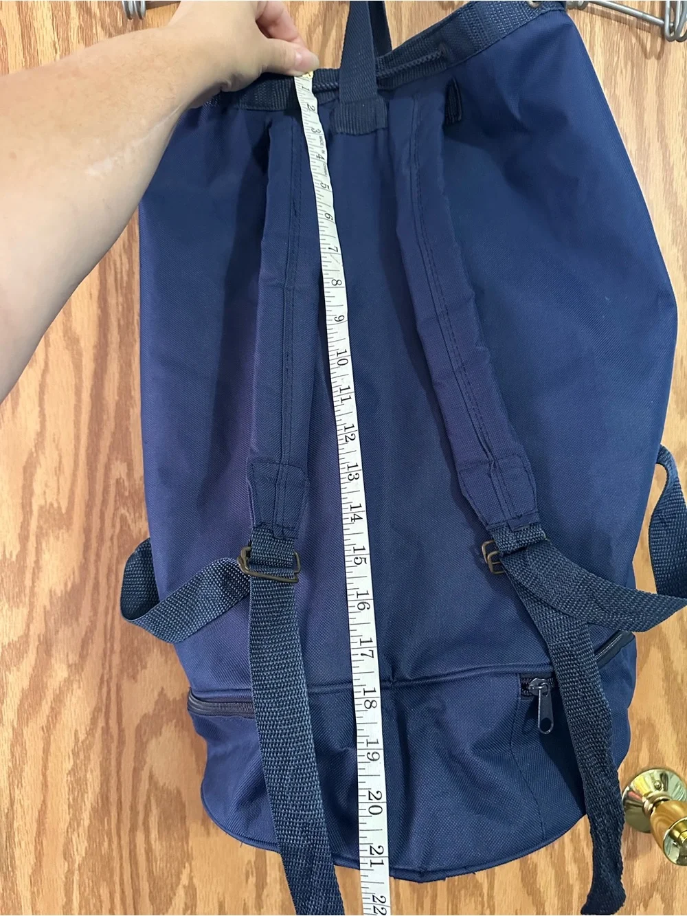 Vintage Corona Extra Drawstring Adjustable Beach Backpack with Bottom Zip